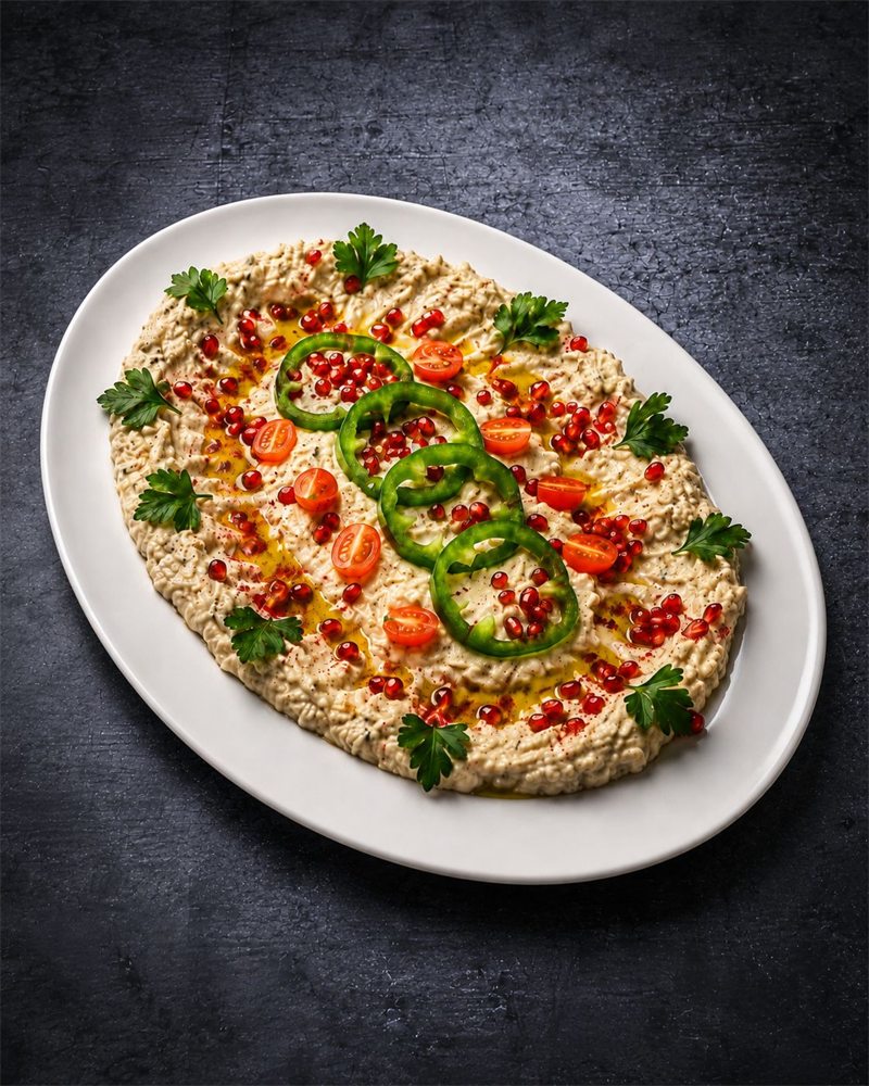 Frische Gemüse- und Salatplatte