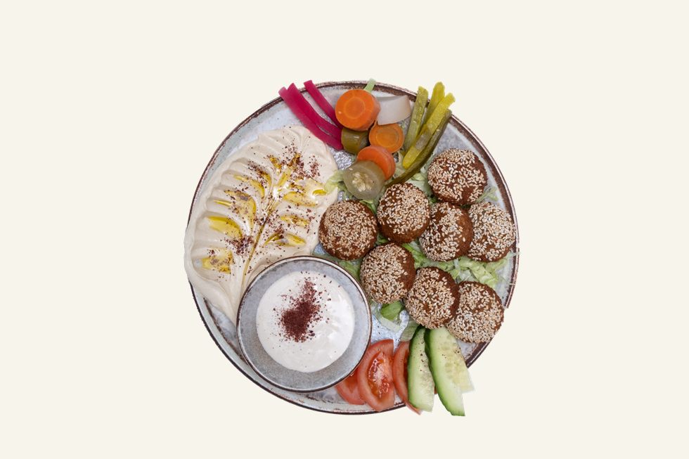 Falafel Teller